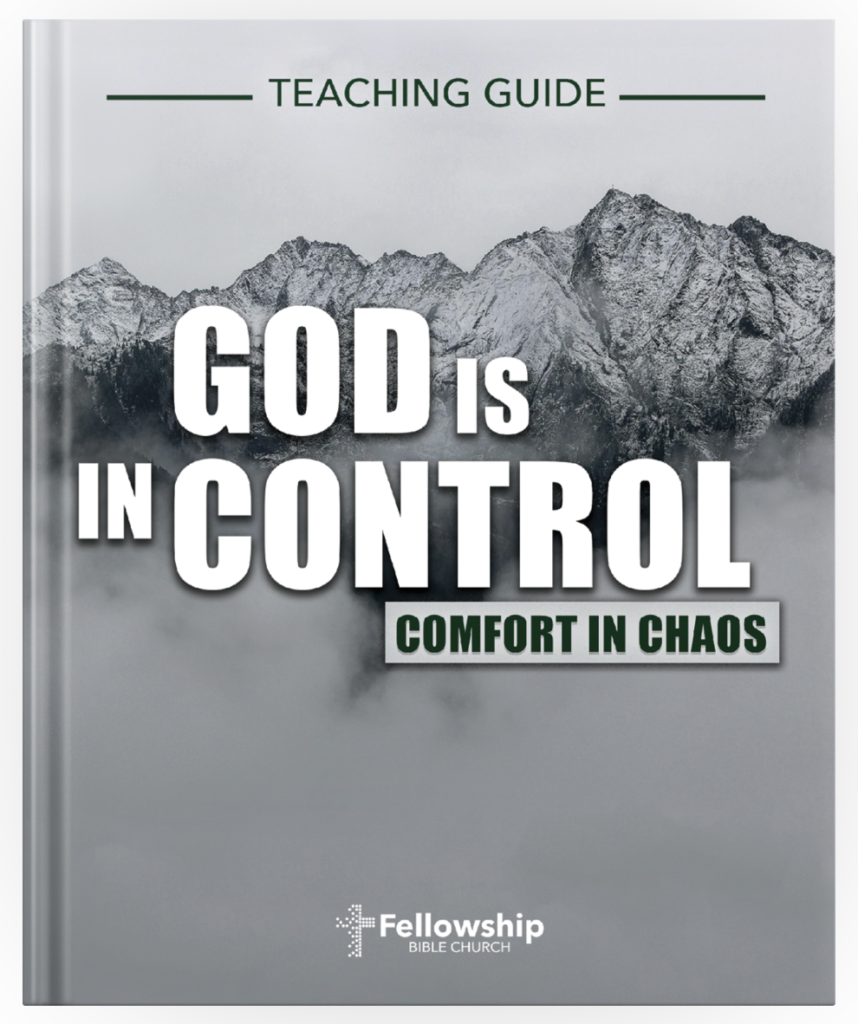 God Is In Control Digital Teaching Guide Cover